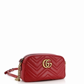 GG Marmont Shoulder Bag Matelasse Leather Small