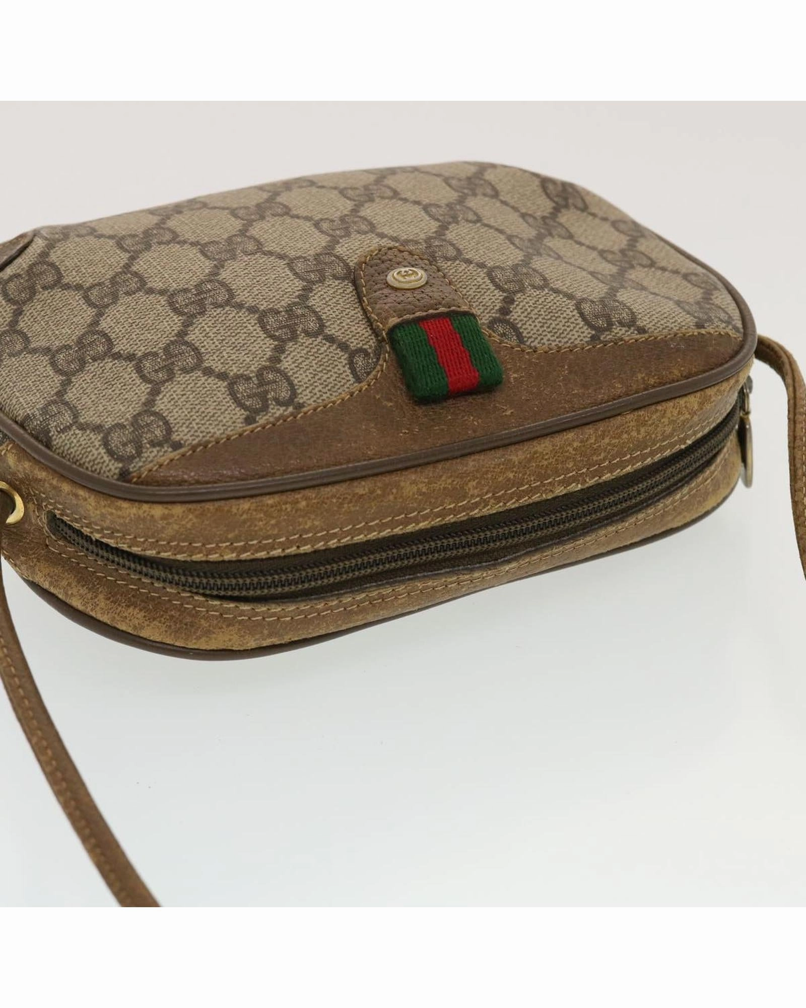 GG Supreme Monogram Shoulder Bag