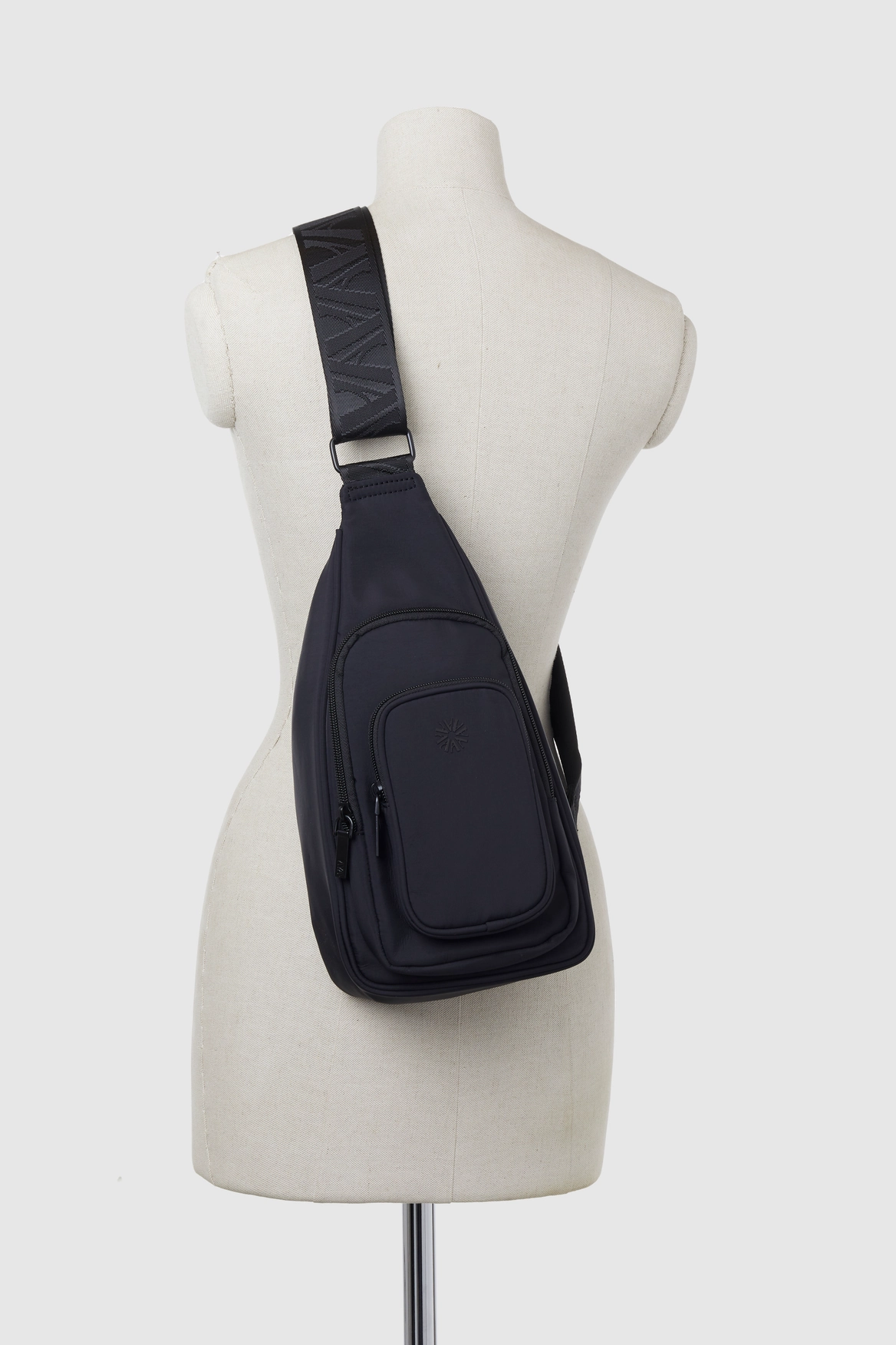 Gia Multi Pocket Nylon Sling Bag