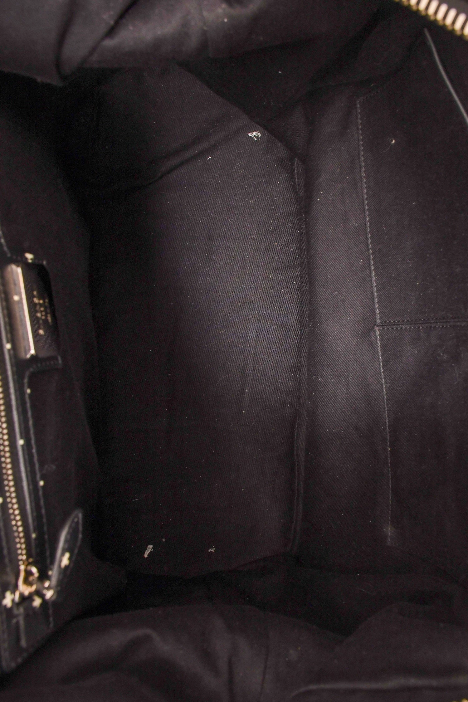 Givenchy 2015 Black/White Leather Cross Patterned Nightingale Weekender Bag with Strap