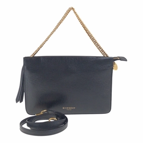 Givenchy Leather Handbag Shoulder Bag (Pre-Owned)