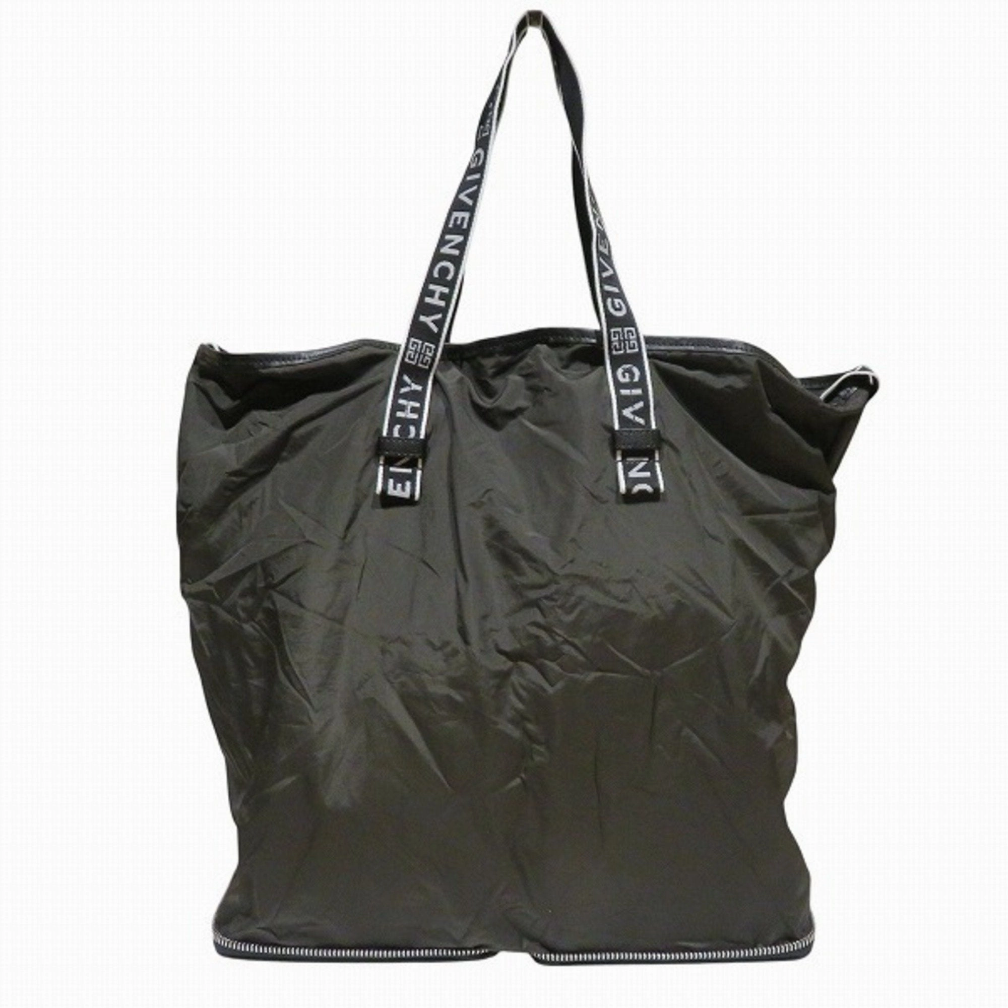 Givenchy  Nylon Leather Shoulder Bag Tote Bag (Pre-Owned)