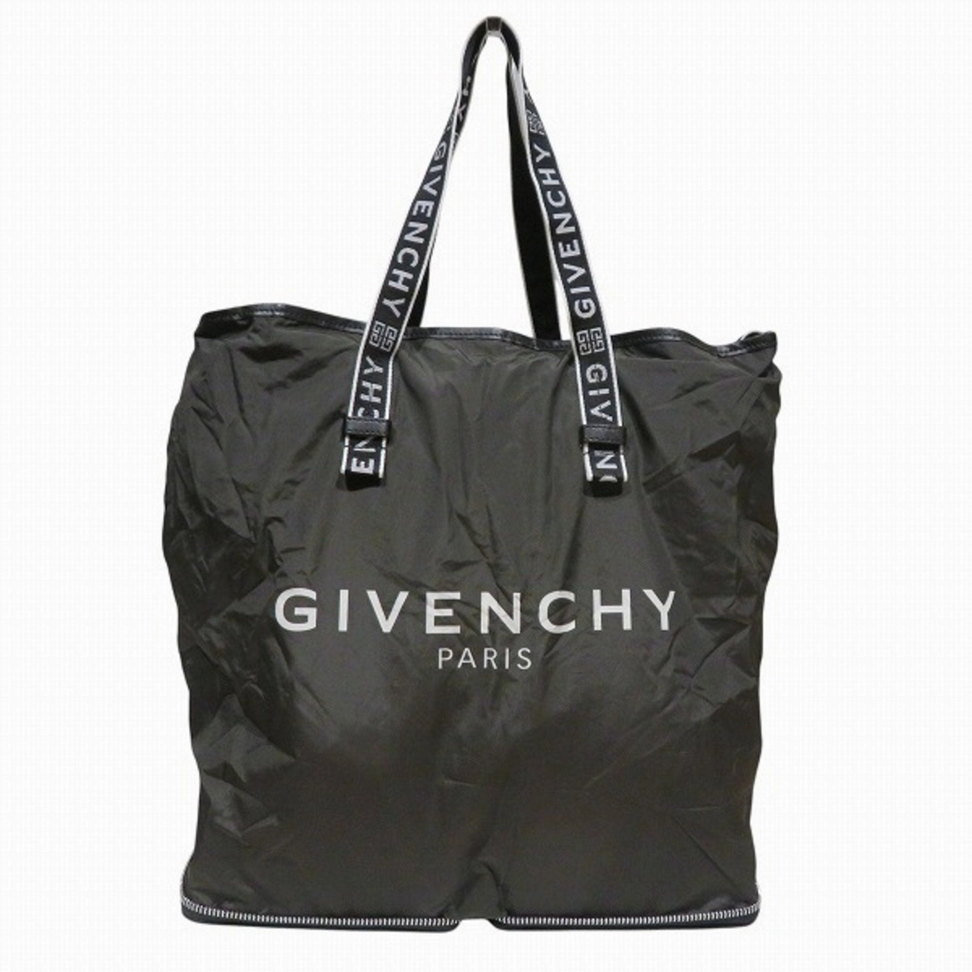 Givenchy  Nylon Leather Shoulder Bag Tote Bag (Pre-Owned)