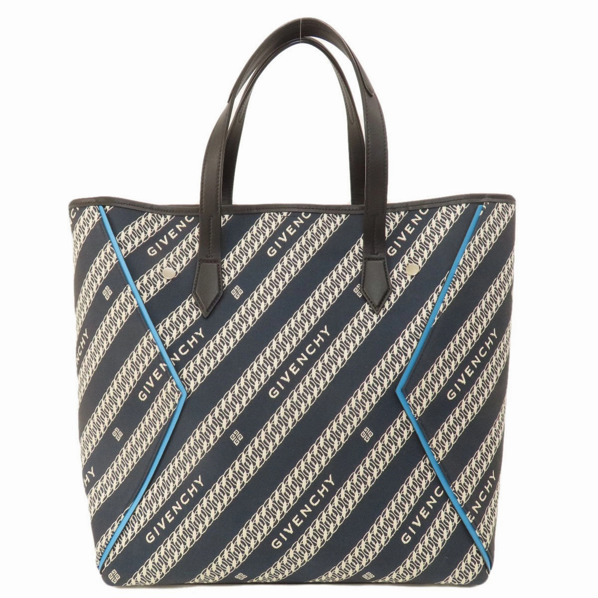 Givenchy Shoulder Bag Canvas Tote Bag (Pre-Owned)