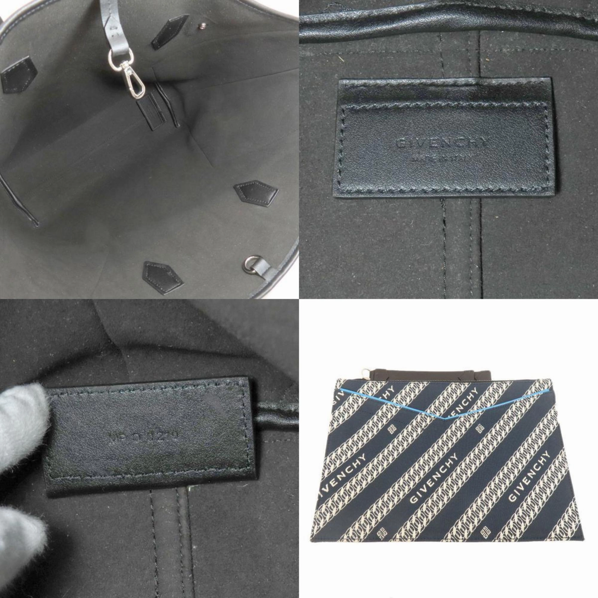 Givenchy Shoulder Bag Canvas Tote Bag (Pre-Owned)