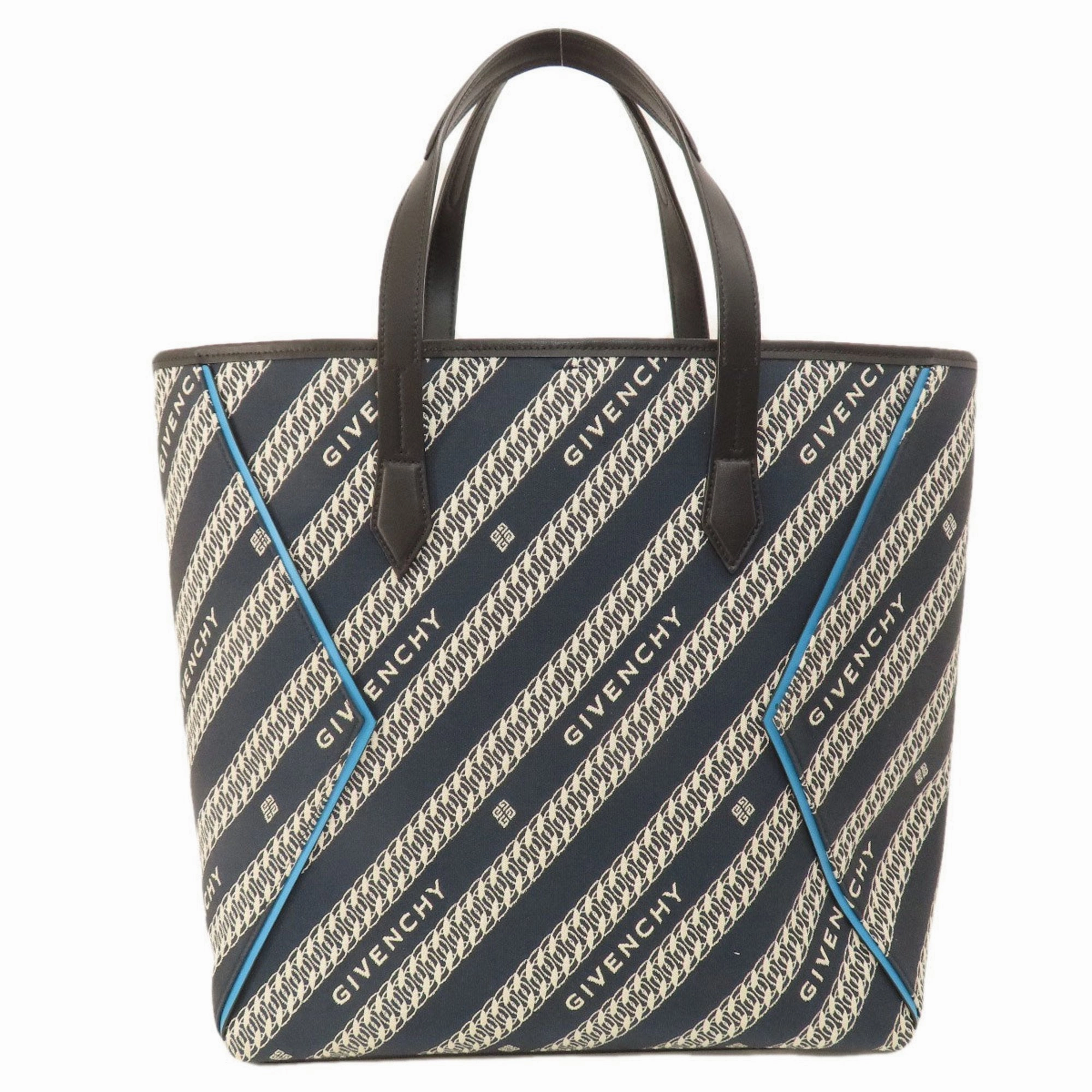 Givenchy Shoulder Bag Canvas Tote Bag (Pre-Owned)