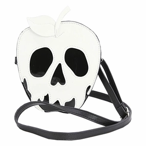 Glow in the Dark Poisoned Apple Crossbody Bag