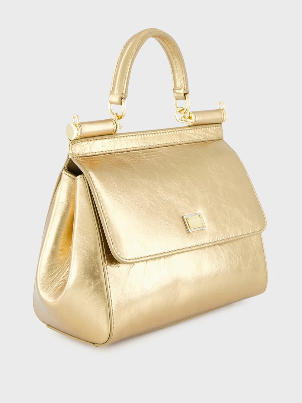 Gold Mini Sicily Bag