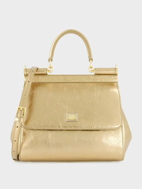 Gold Mini Sicily Bag