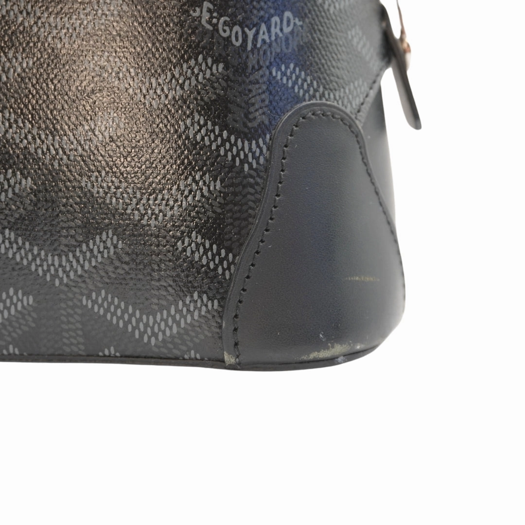 Goyard 'Jet Black Mini Vendome' Handbag