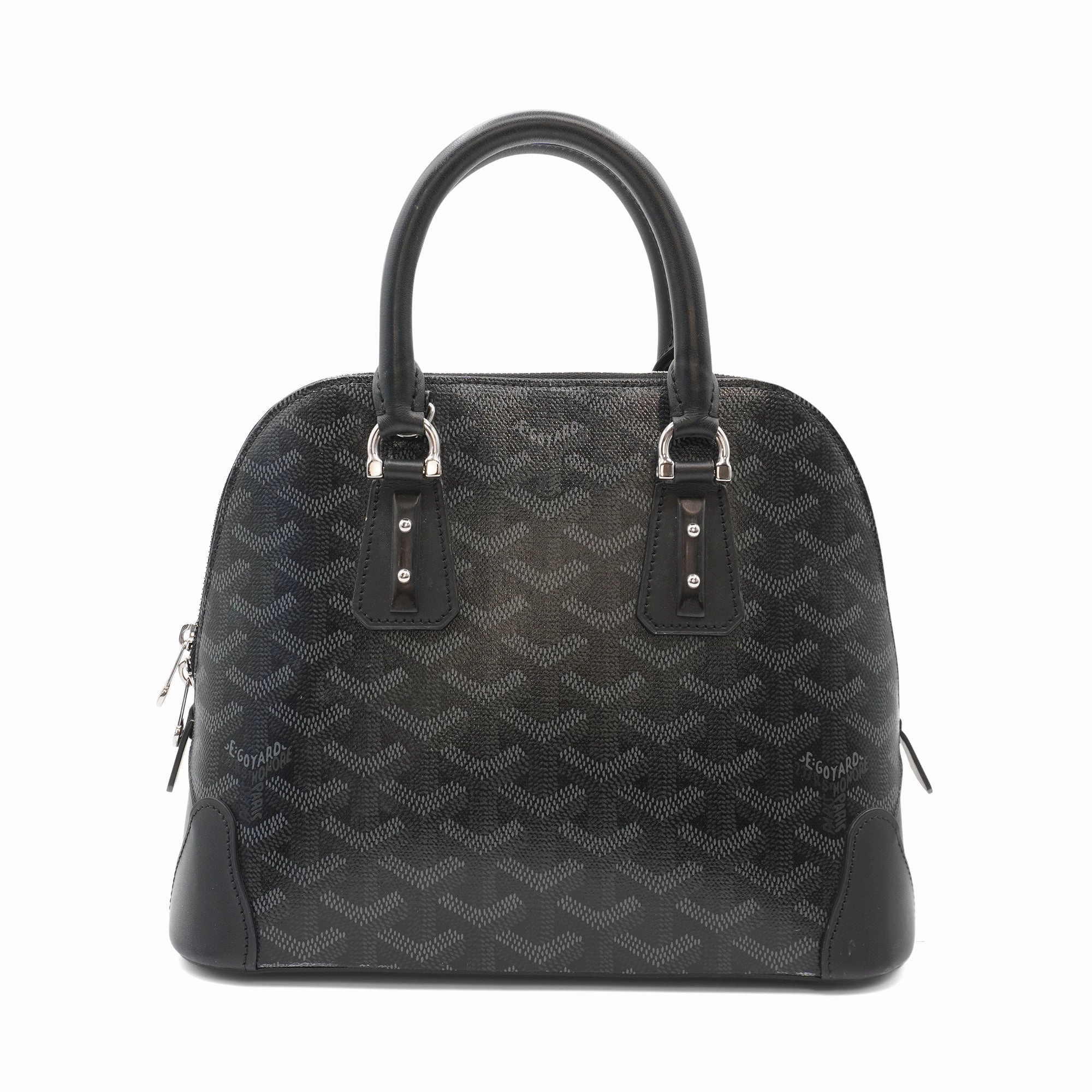 Goyard 'Jet Black Mini Vendome' Handbag