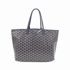Goyard blue Navy Coated Canvas Tote Bag (Pre-Owned)