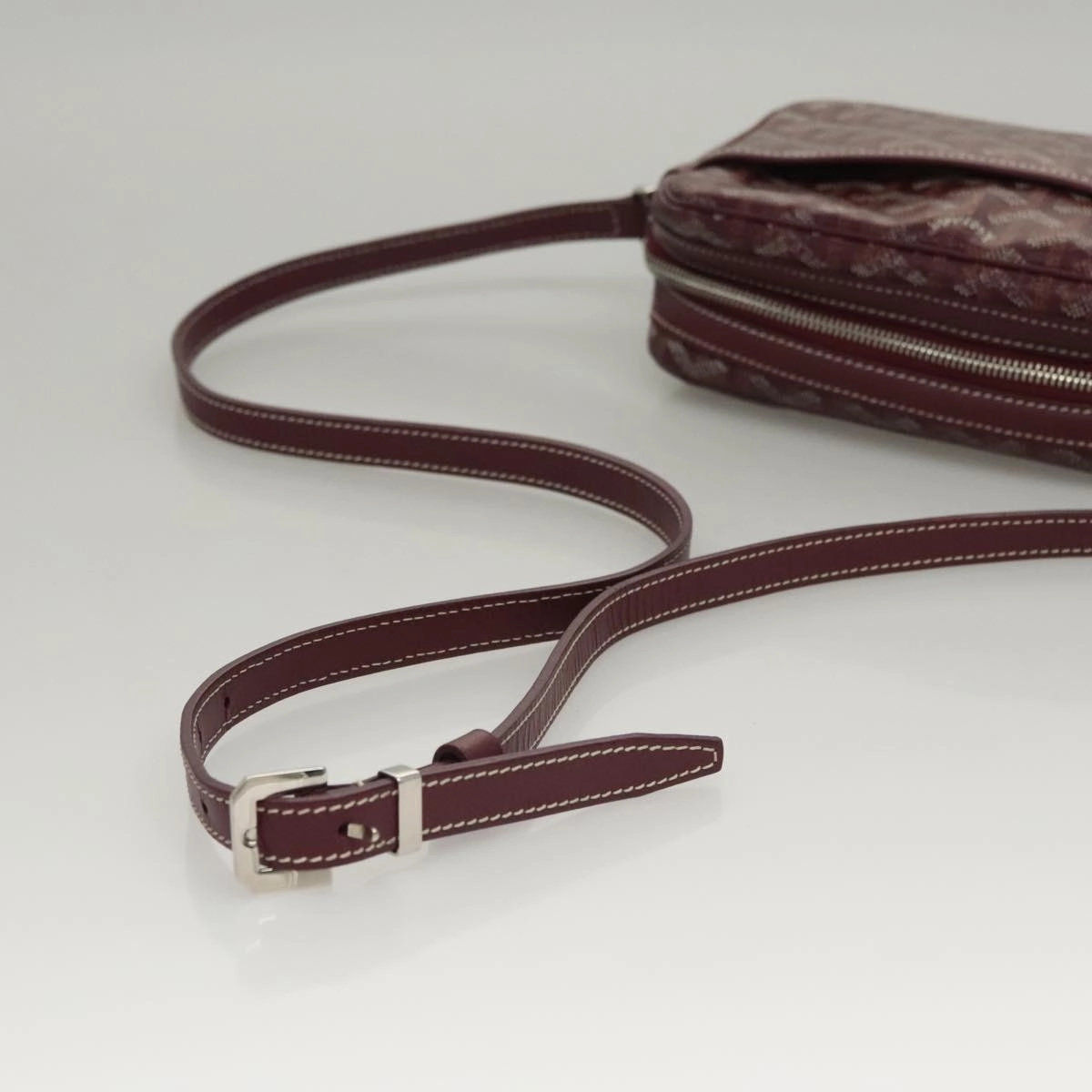 Goyard Cap Vert Canvas Shoulder Bag (Pre-Owned)