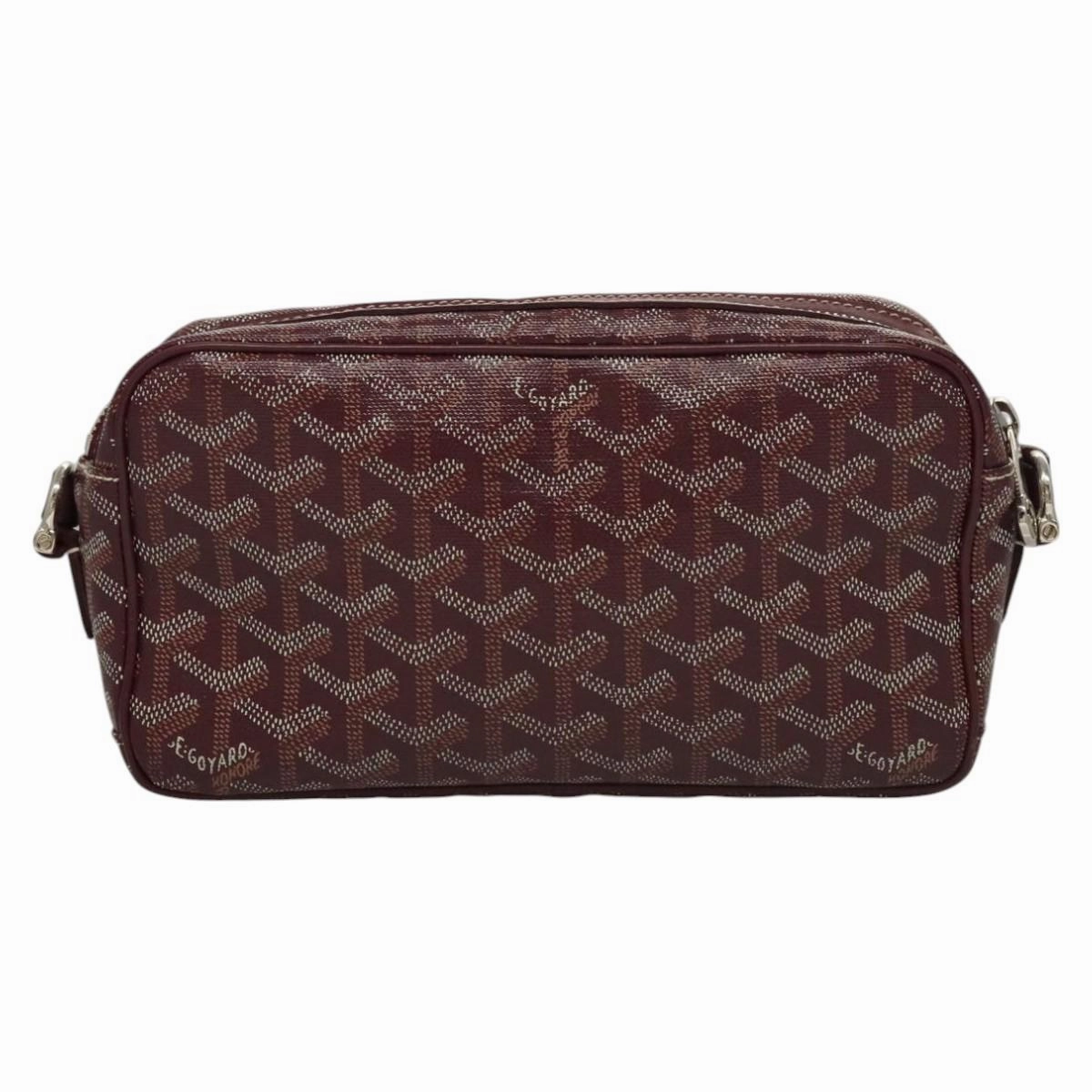 Goyard Cap Vert Canvas Shoulder Bag (Pre-Owned)