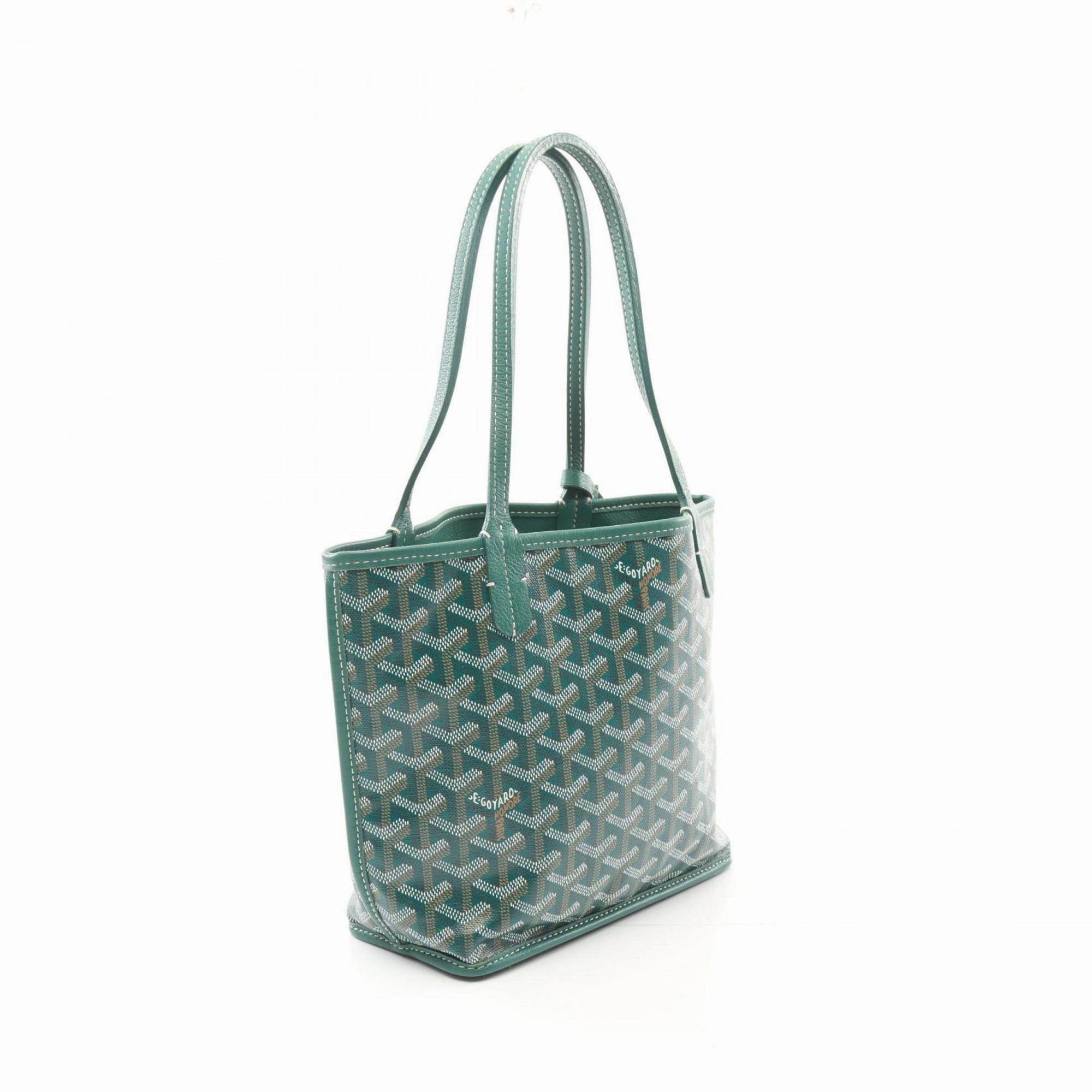 Goyard  Coated Canvas Leather Tote Bag (Pre-Owned)