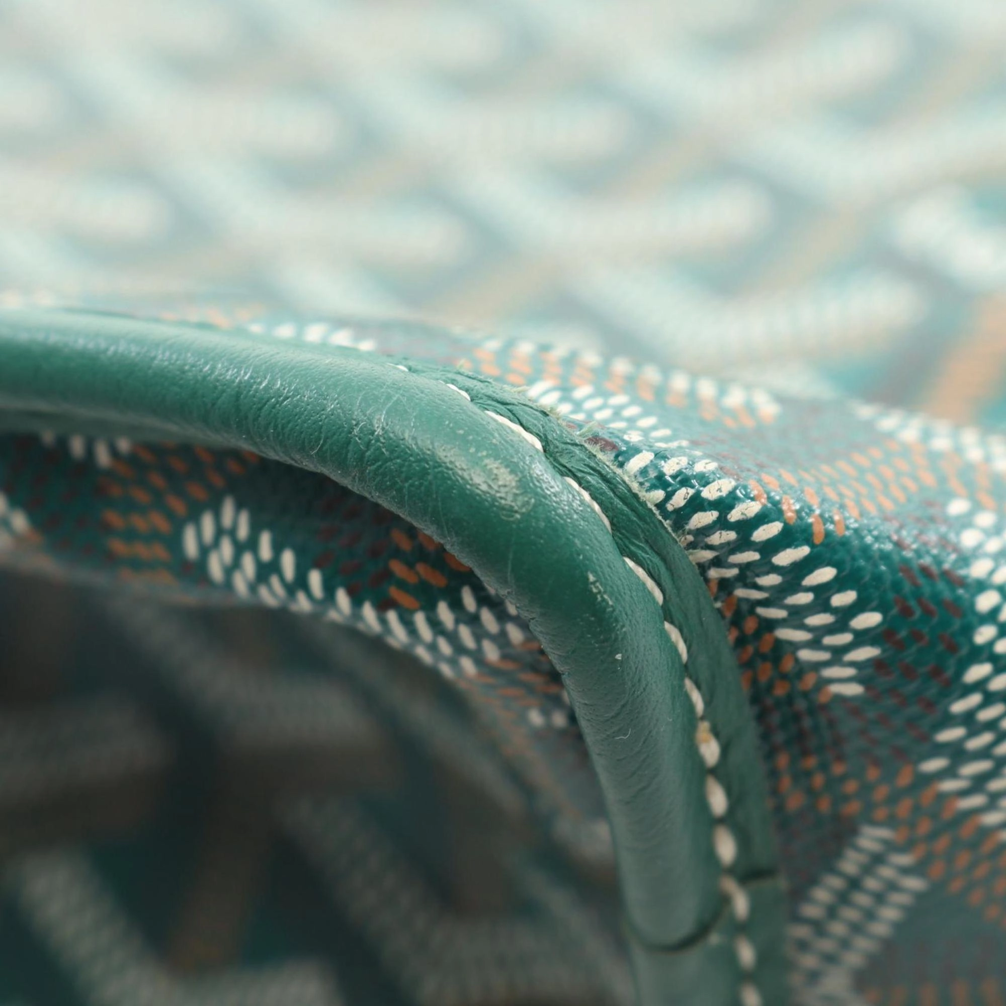Goyard  Coated Canvas Leather Tote Bag (Pre-Owned)