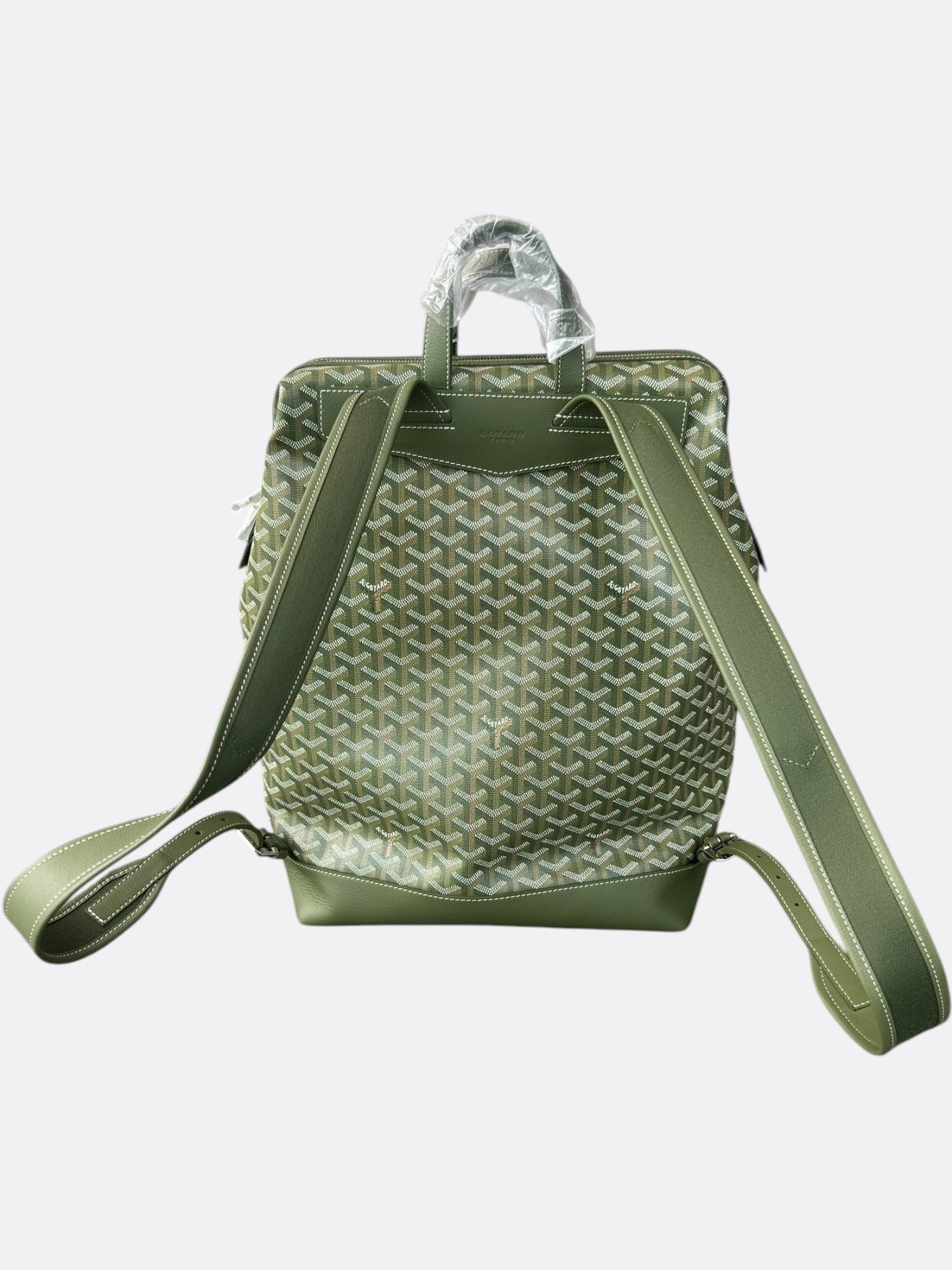 Goyard Khaki Cisalpin Backpack