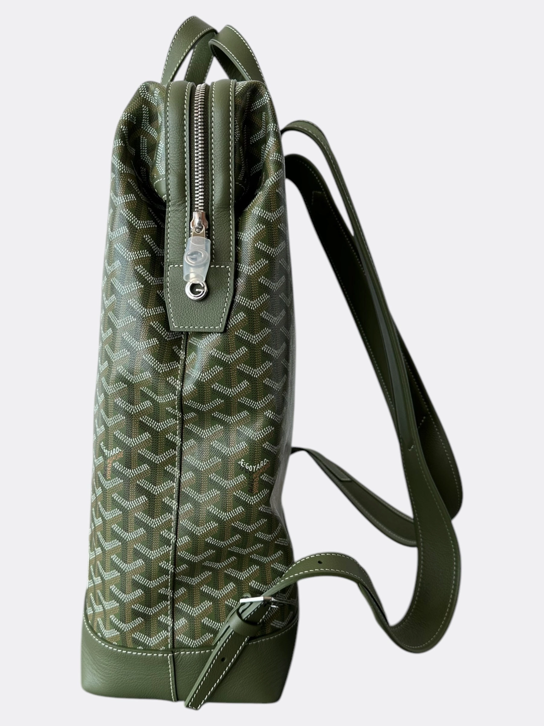 Goyard Khaki Cisalpin Backpack