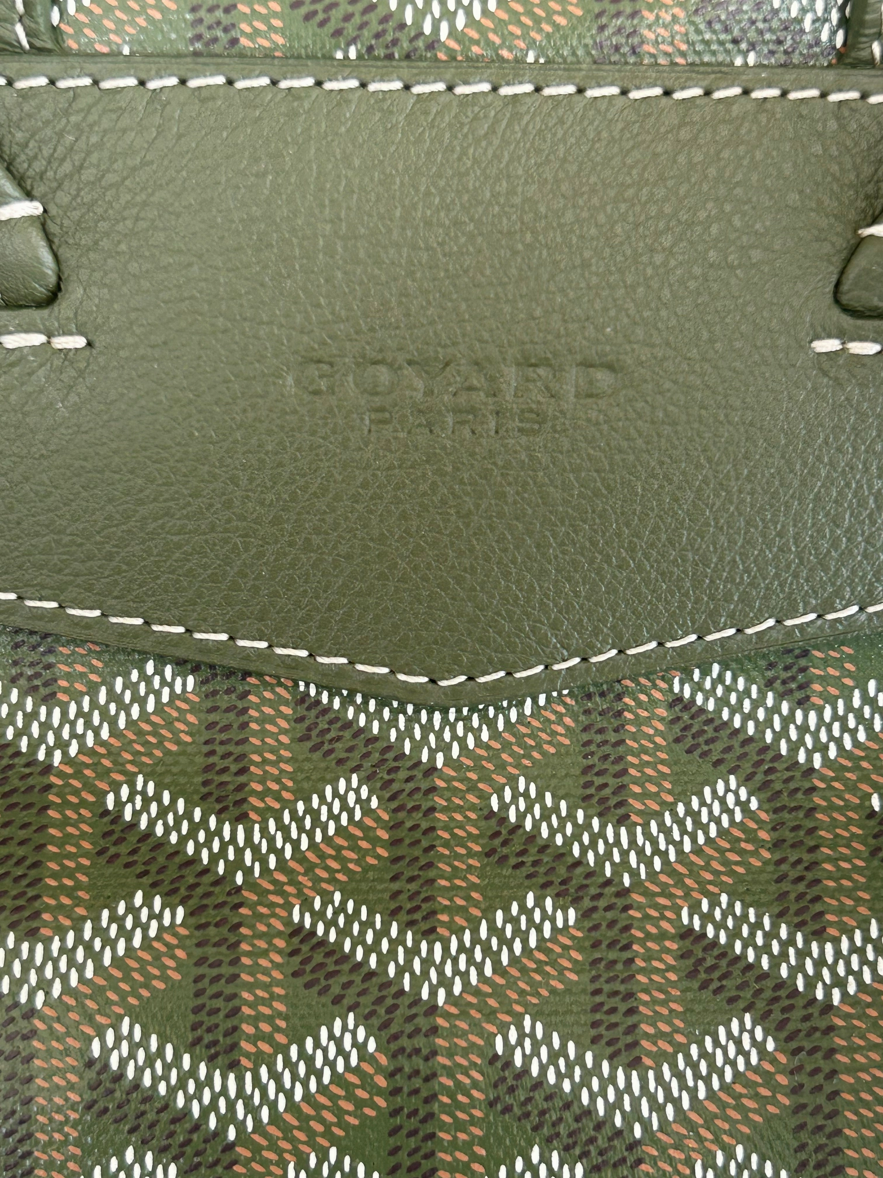 Goyard Khaki Cisalpin Backpack