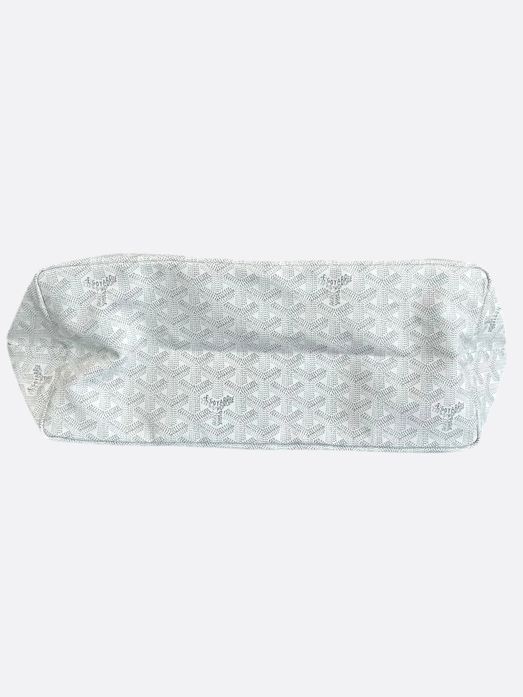 Goyard White St. Louis PM Tote Bag