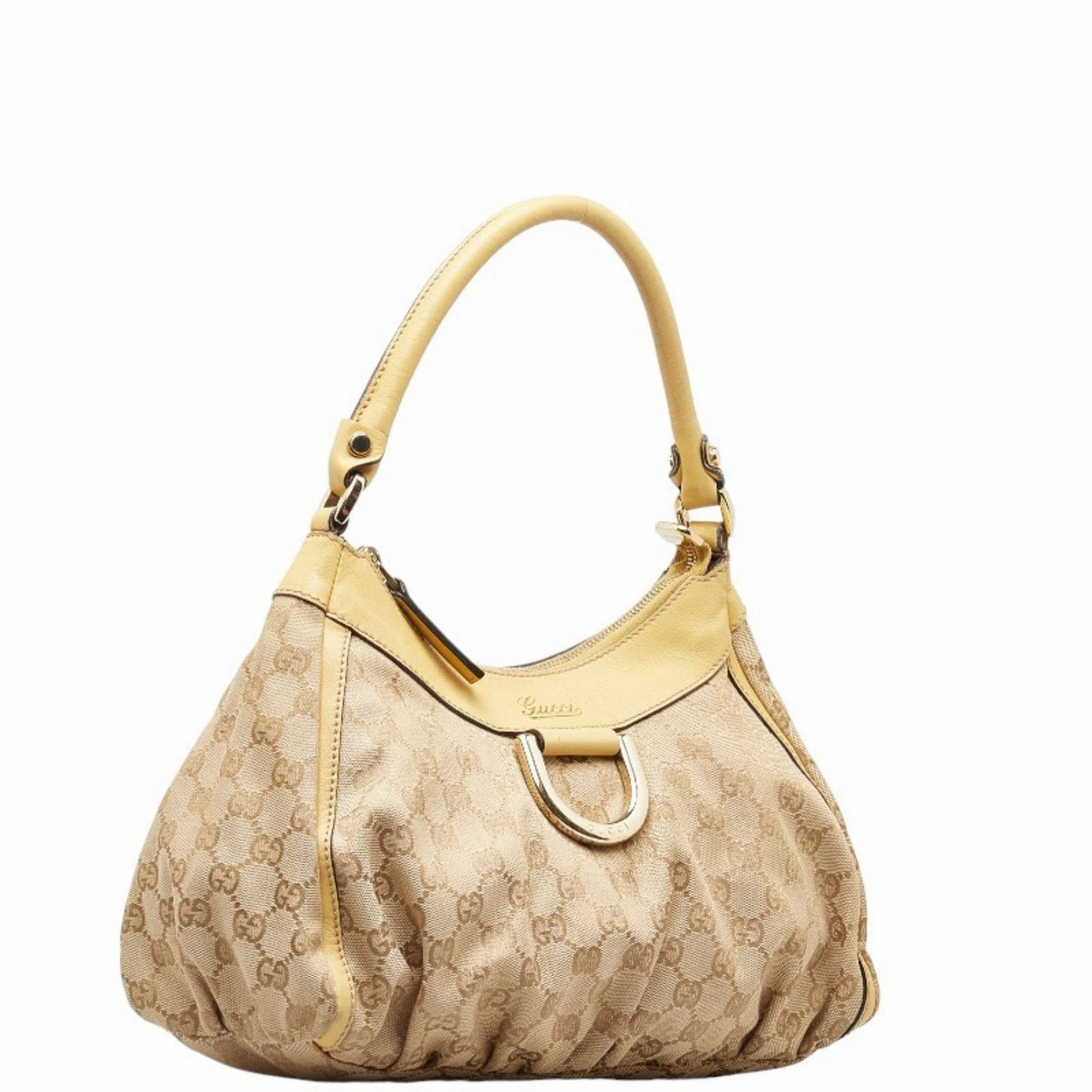 Gucci Abbey  Canvas Shoulder Bag ()