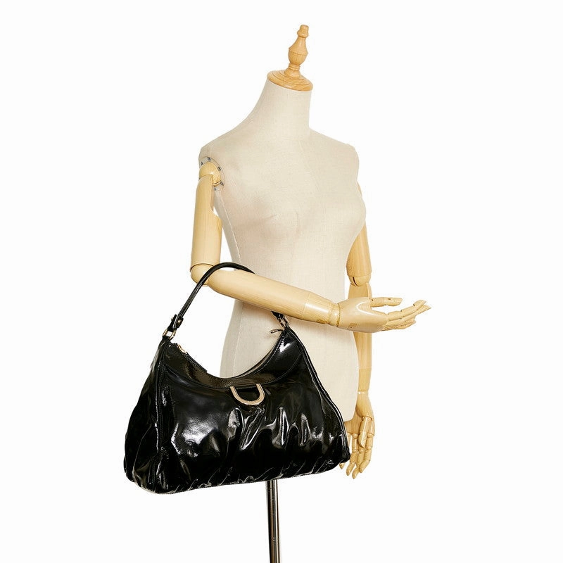 Gucci Abby Patent Leather Shoulder Bag 189833