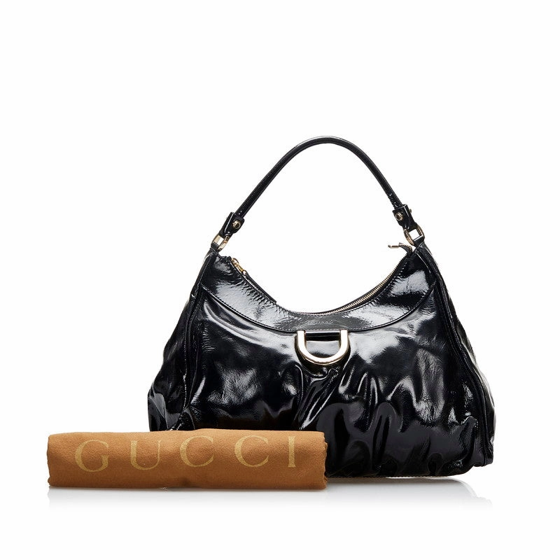 Gucci Abby Patent Leather Shoulder Bag 189833