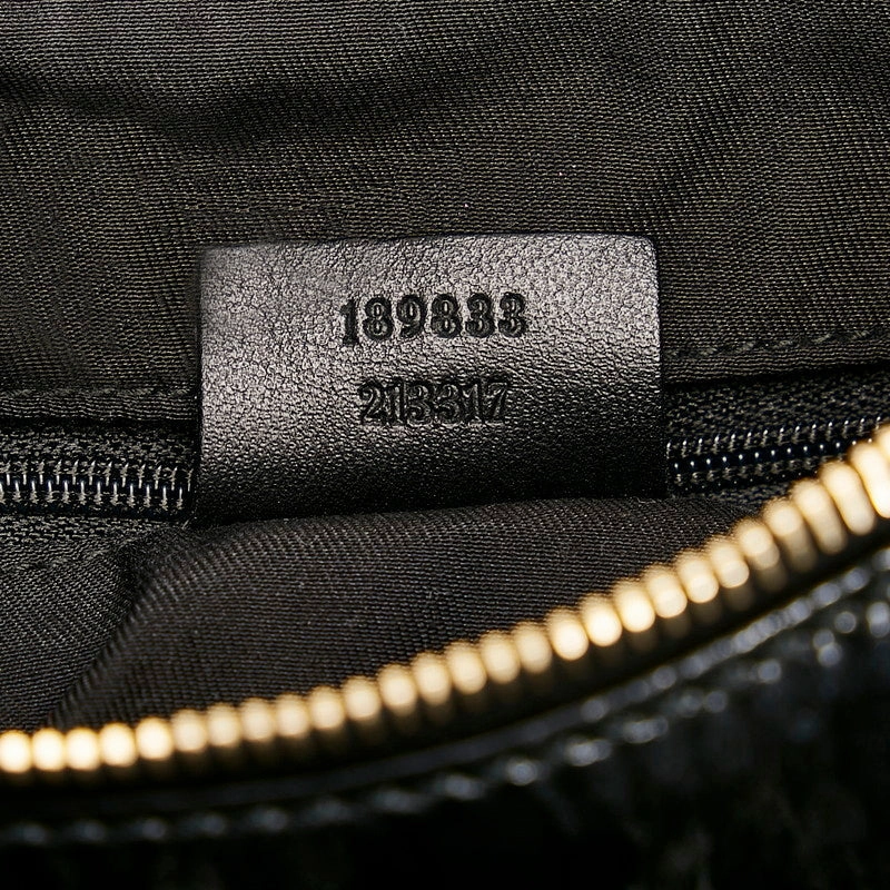 Gucci Abby Patent Leather Shoulder Bag 189833