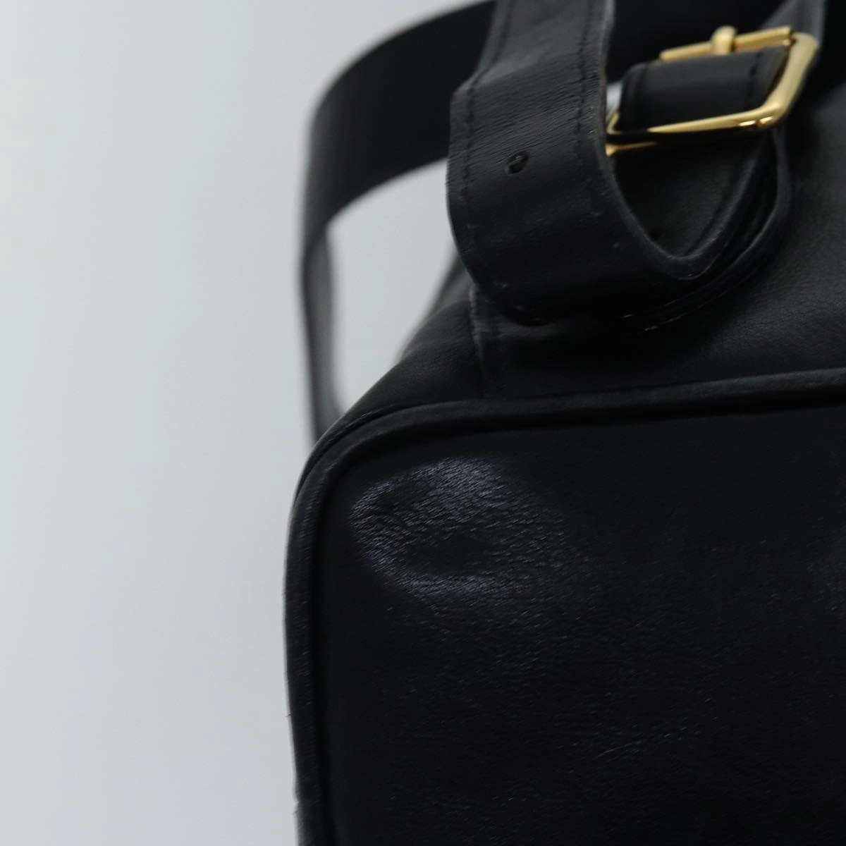 GUCCI Bamboo Backpack Leather Black 003 2058 0016  fm3461