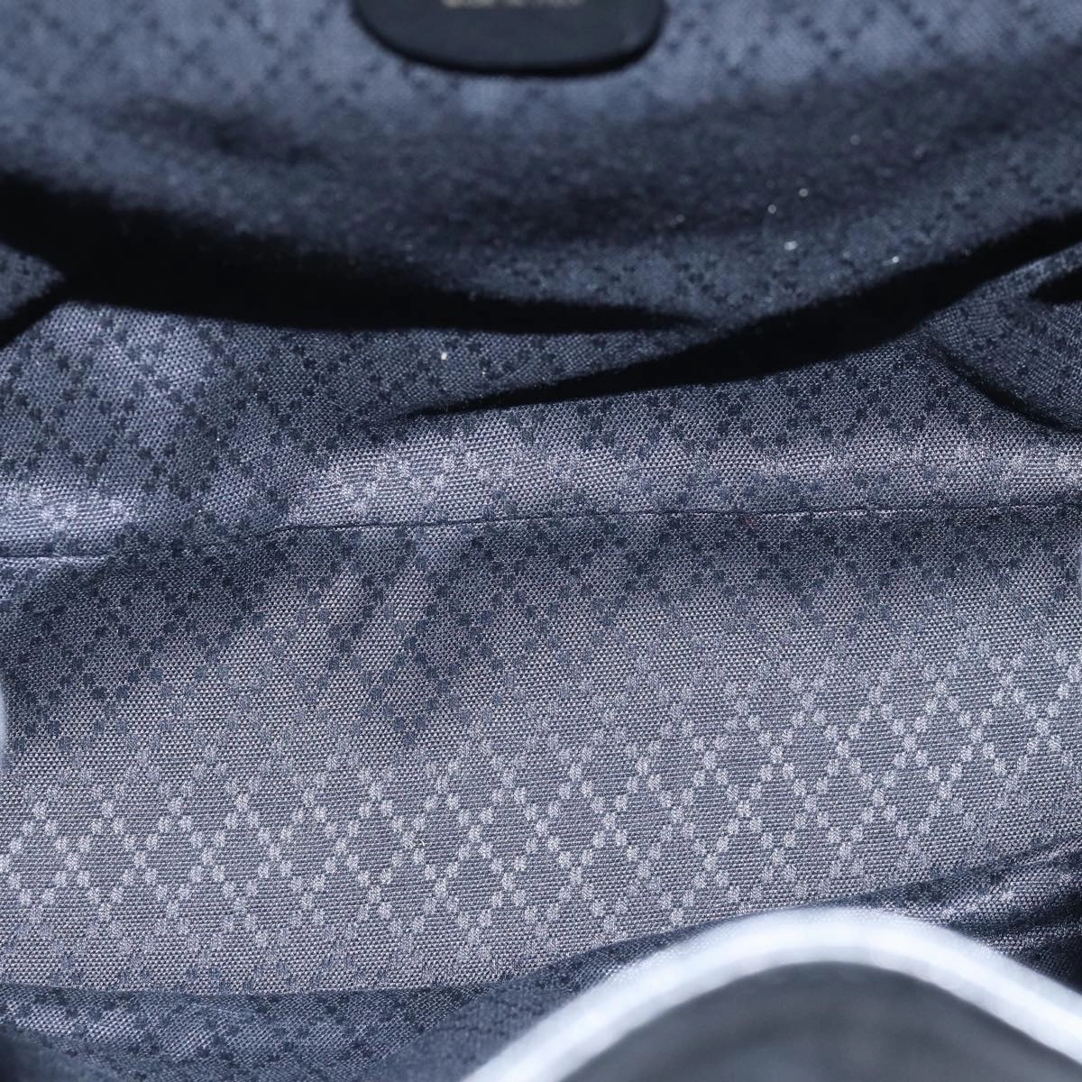 GUCCI Bamboo Backpack Leather Black 003 2058 0016  fm3461