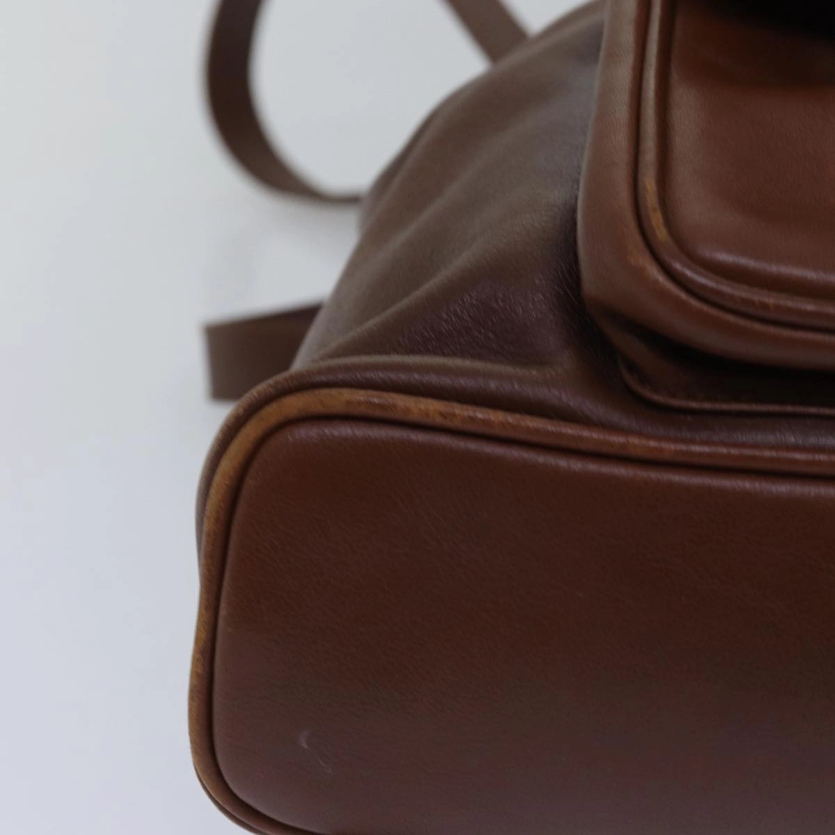 GUCCI Bamboo Backpack Leather Brown 003 3444 0030  ep4526