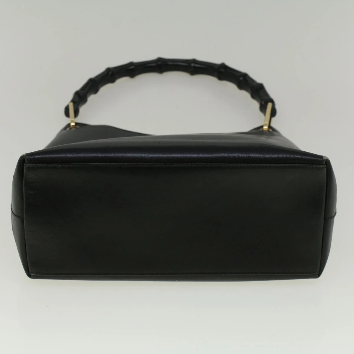 GUCCI Bamboo Shoulder Bag Leather Black 001 3007 3754  ep2141