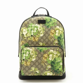 Gucci Beige Black Multi-Color Pvc Leather Backpack ()