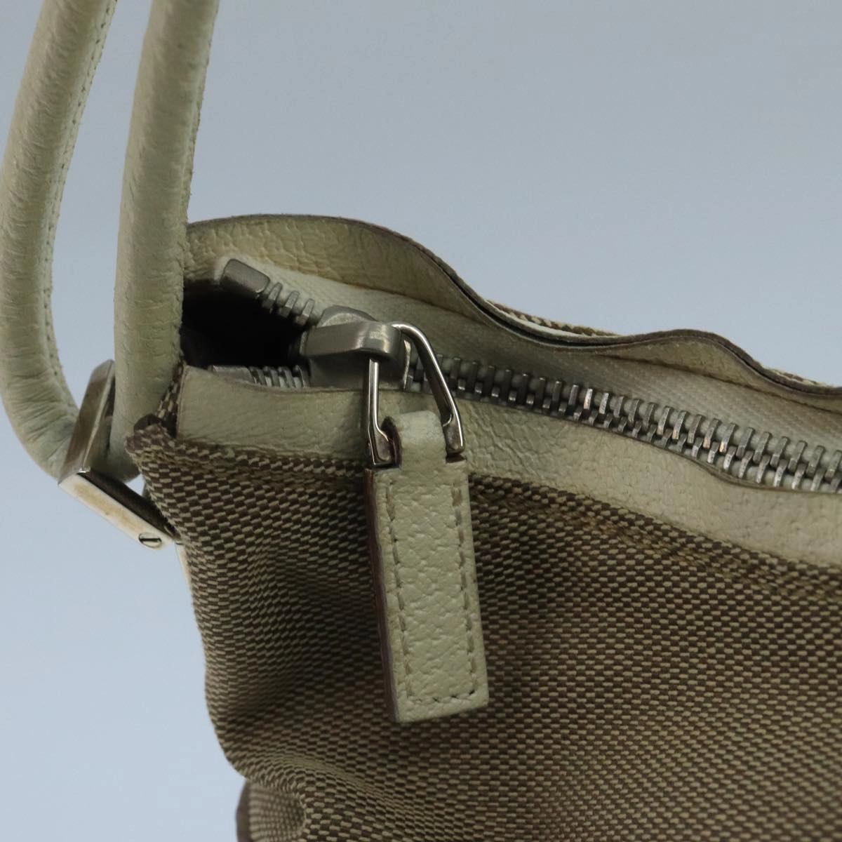 Gucci Beige Canvas Shoulder Bag ()