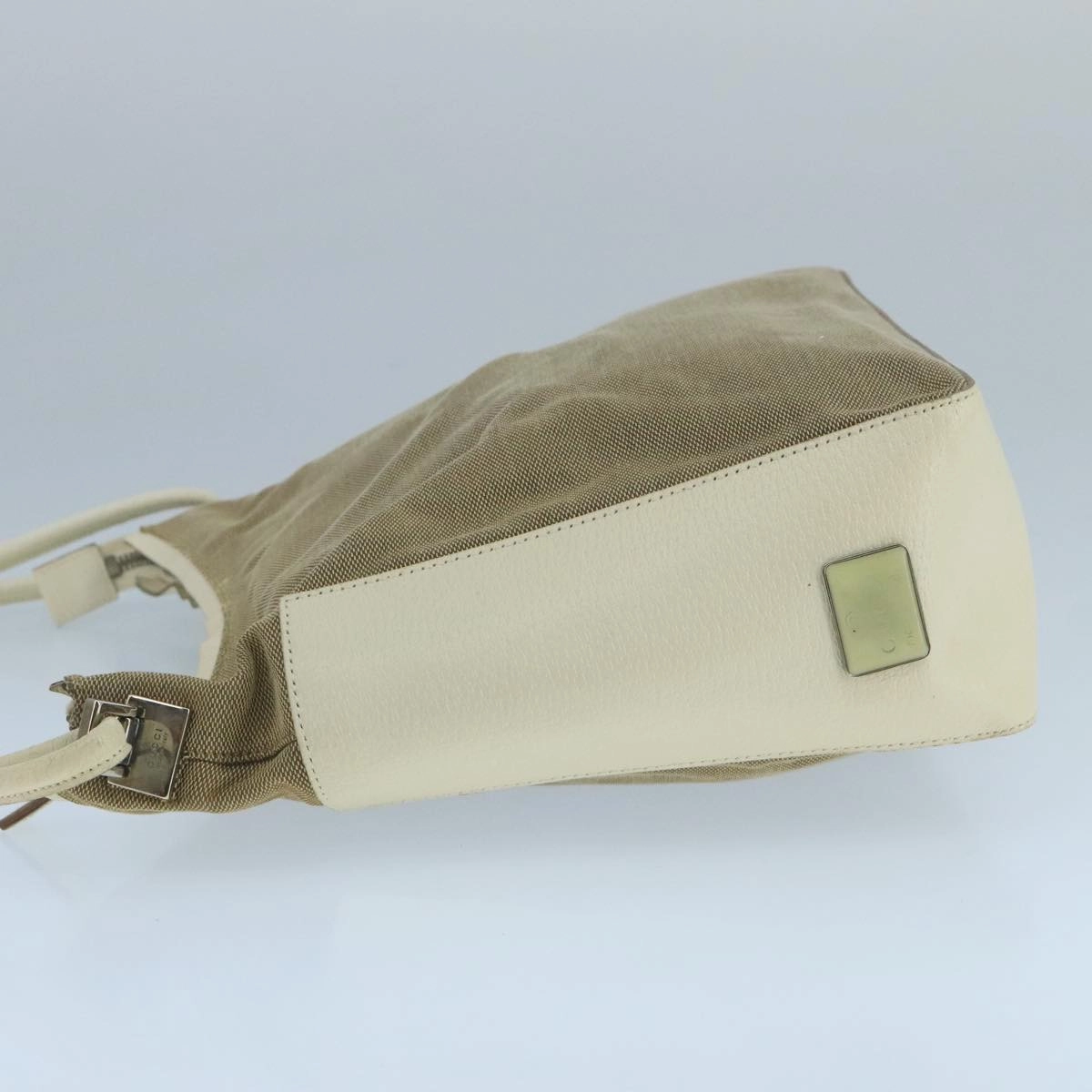 Gucci Beige Canvas Shoulder Bag ()