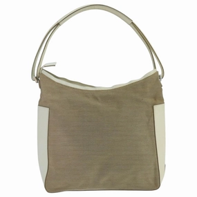 Gucci Beige Canvas Shoulder Bag ()