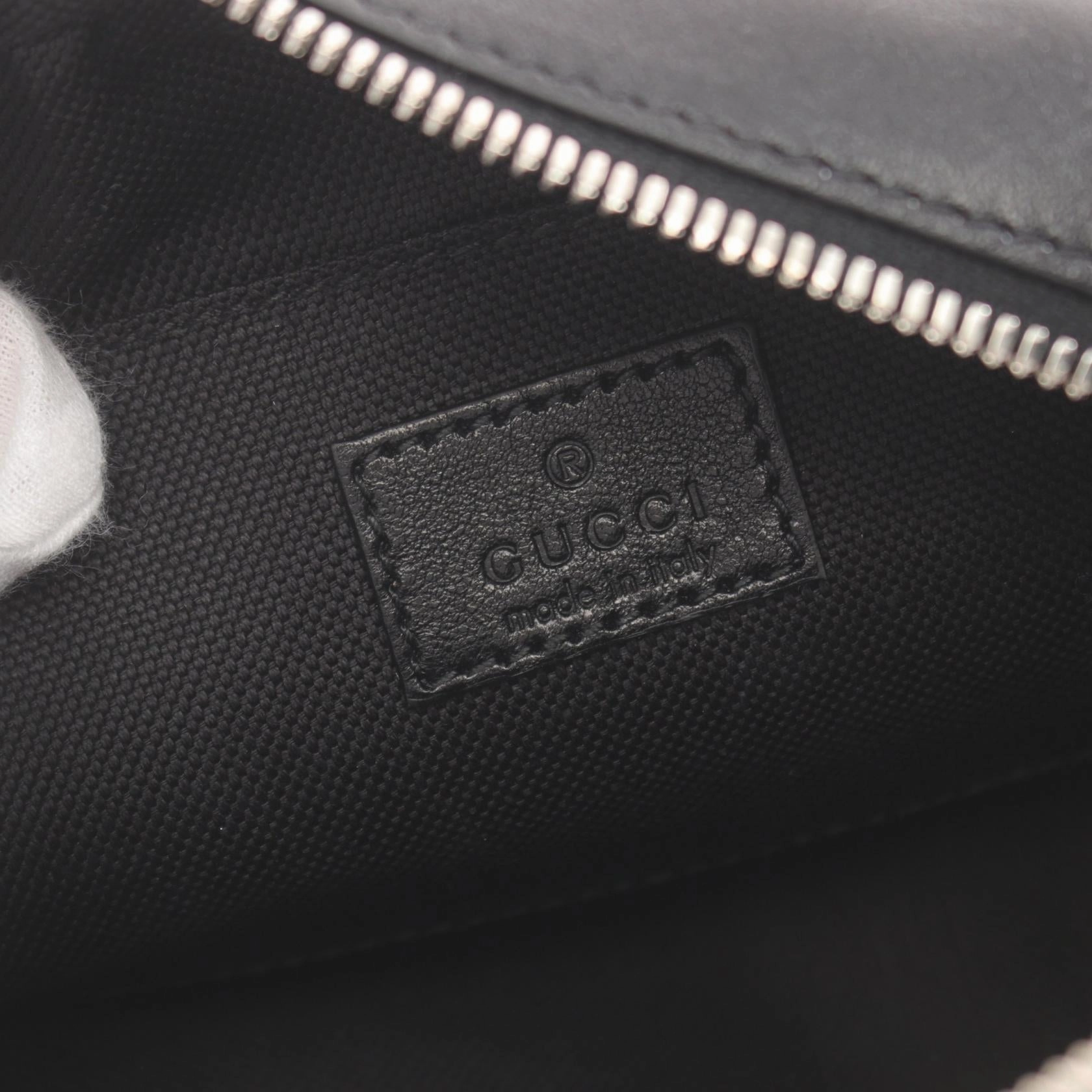 Gucci Blondie Leather Shoulder Bag Black