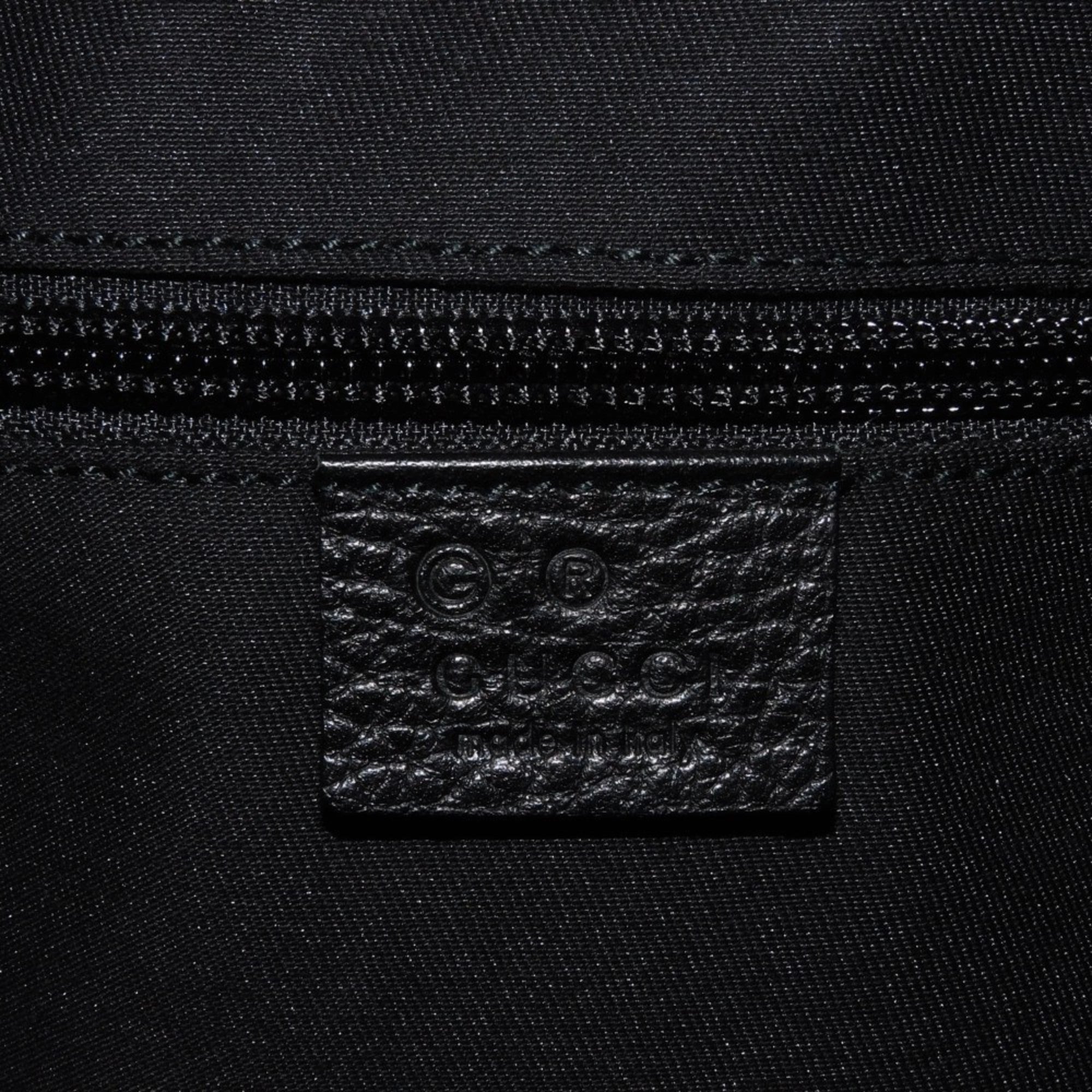 Gucci  Canvas Boston Bag Handbag Shoulder Bag (Pre-Owned)