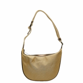 Gucci  Canvas Leather Shoulder Bag (Pre-Owned)