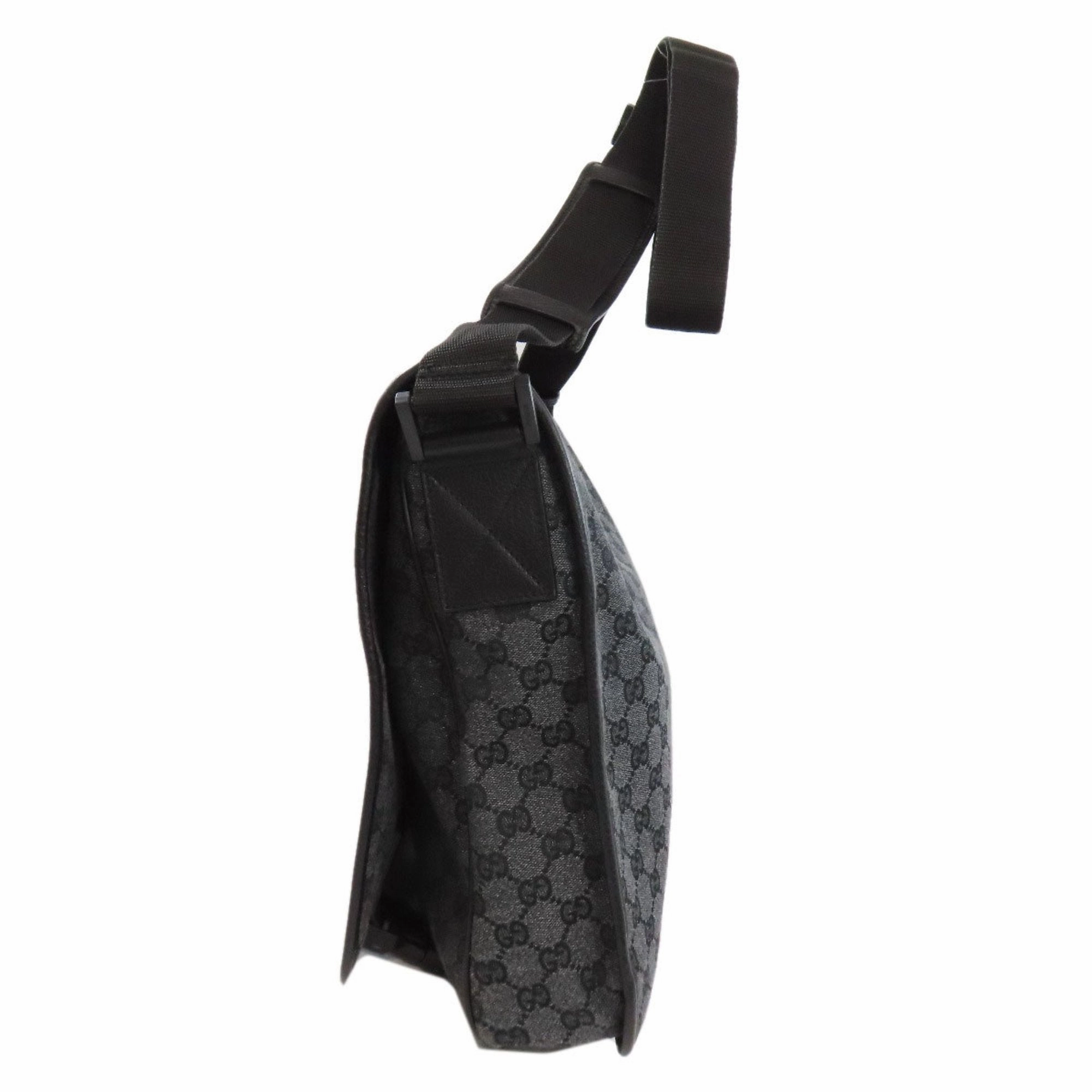 Gucci Canvas Shoulder Bag (Pre-Owned)
