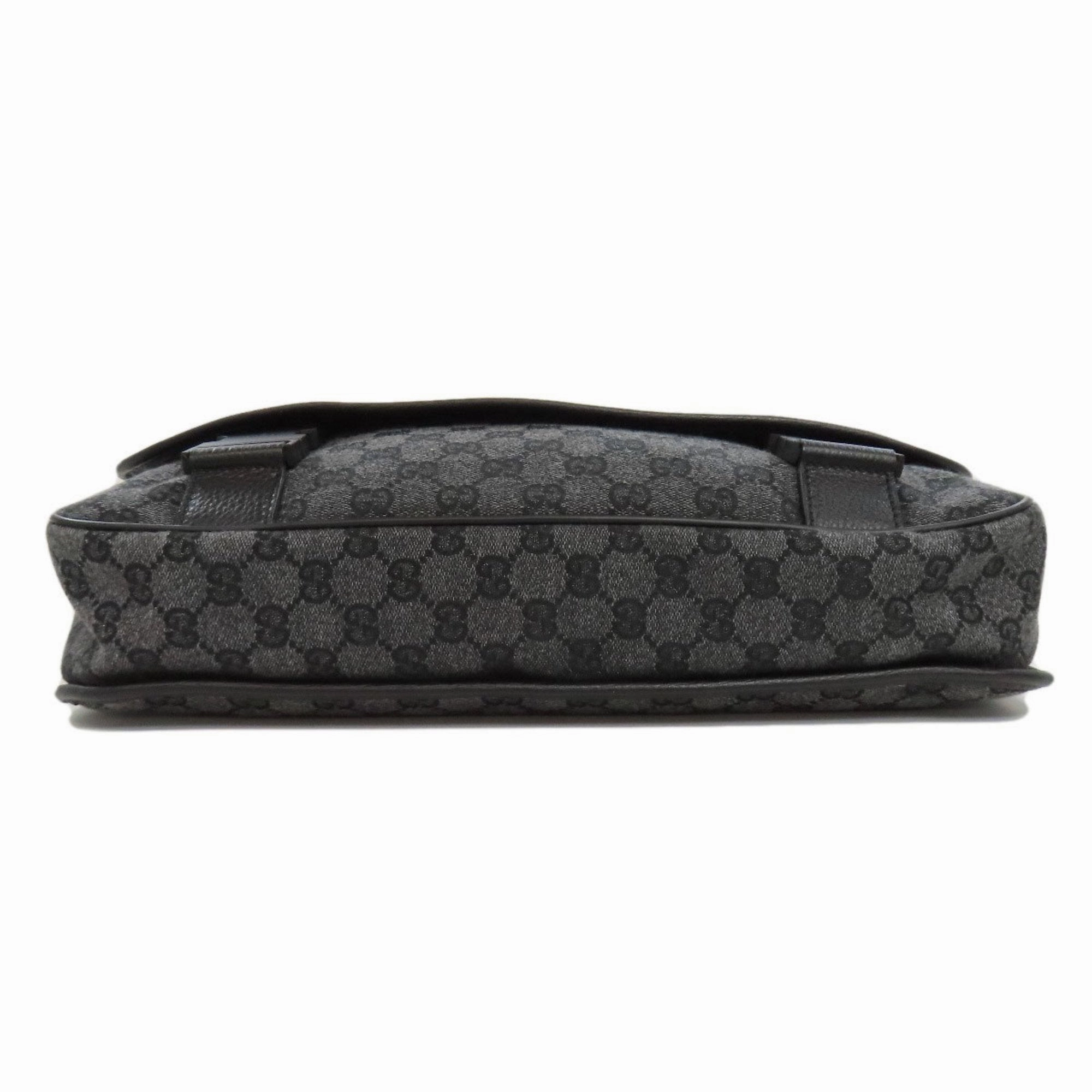 Gucci Canvas Shoulder Bag (Pre-Owned)