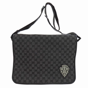 Gucci Canvas Shoulder Bag (Pre-Owned)
