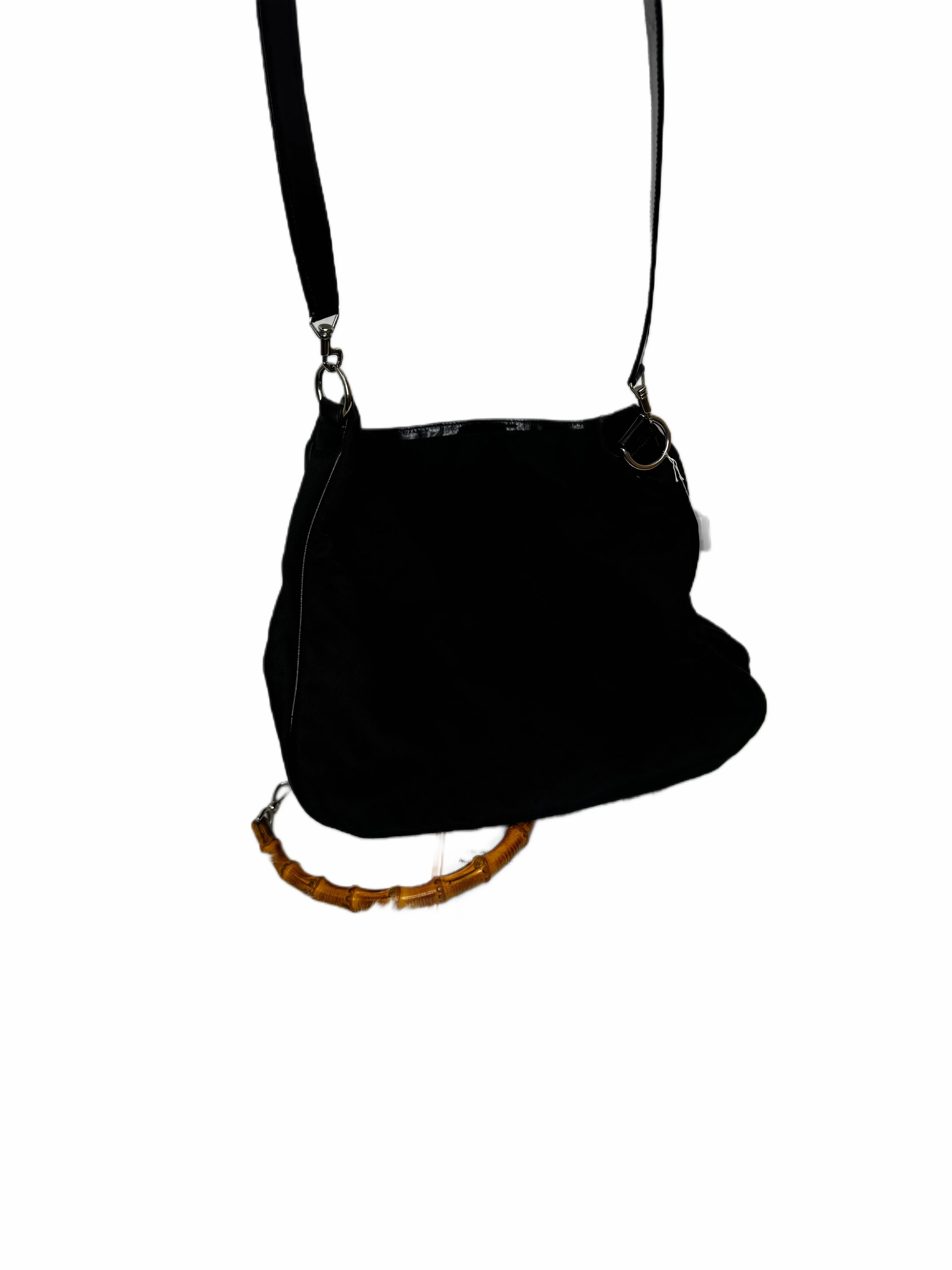GUCCI Canvas Shoulder Bags leather 2 way bagg B21-4
