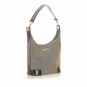 Gucci Canvas Web Shoulder Bag (SHG-32155)