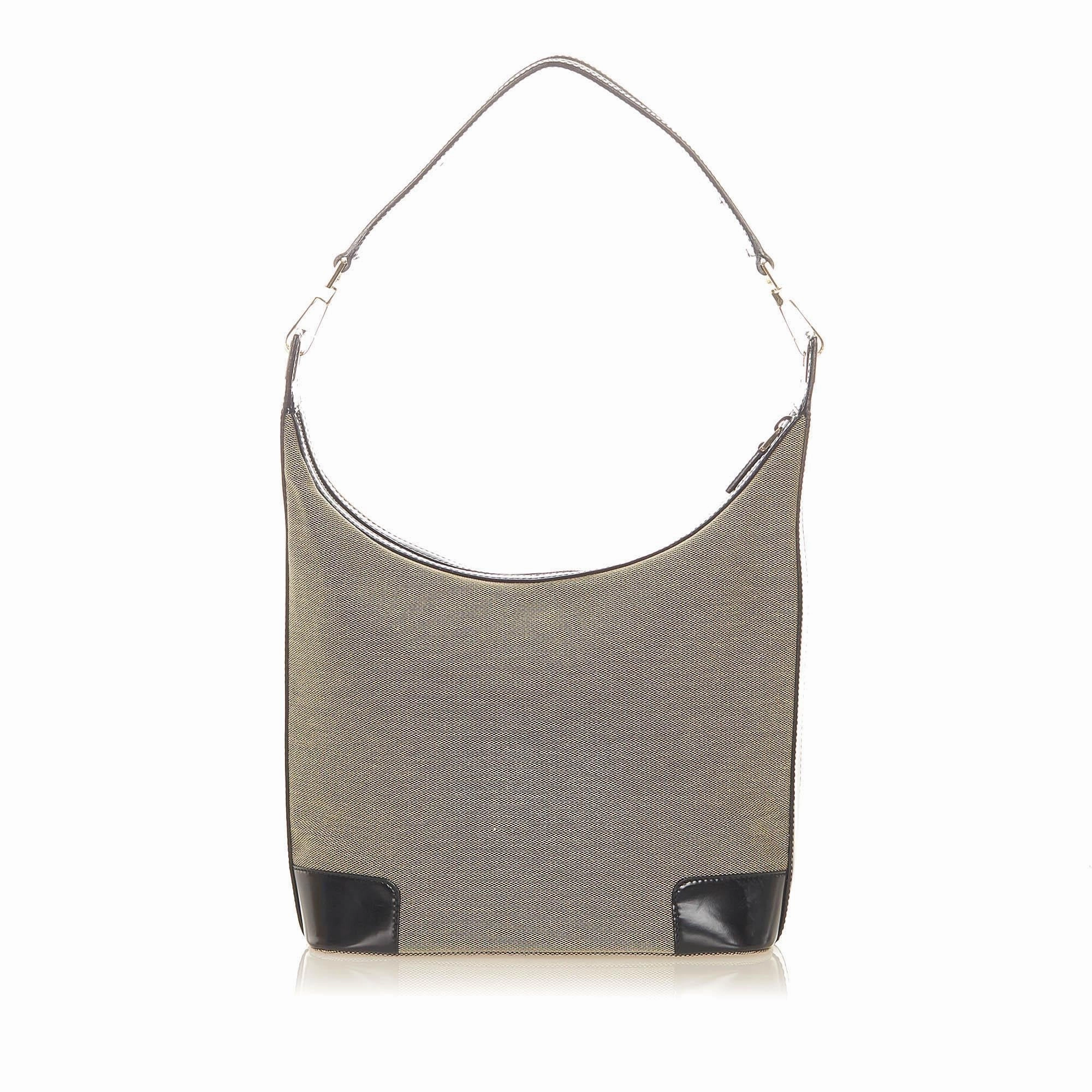 Gucci Canvas Web Shoulder Bag (SHG-32155)