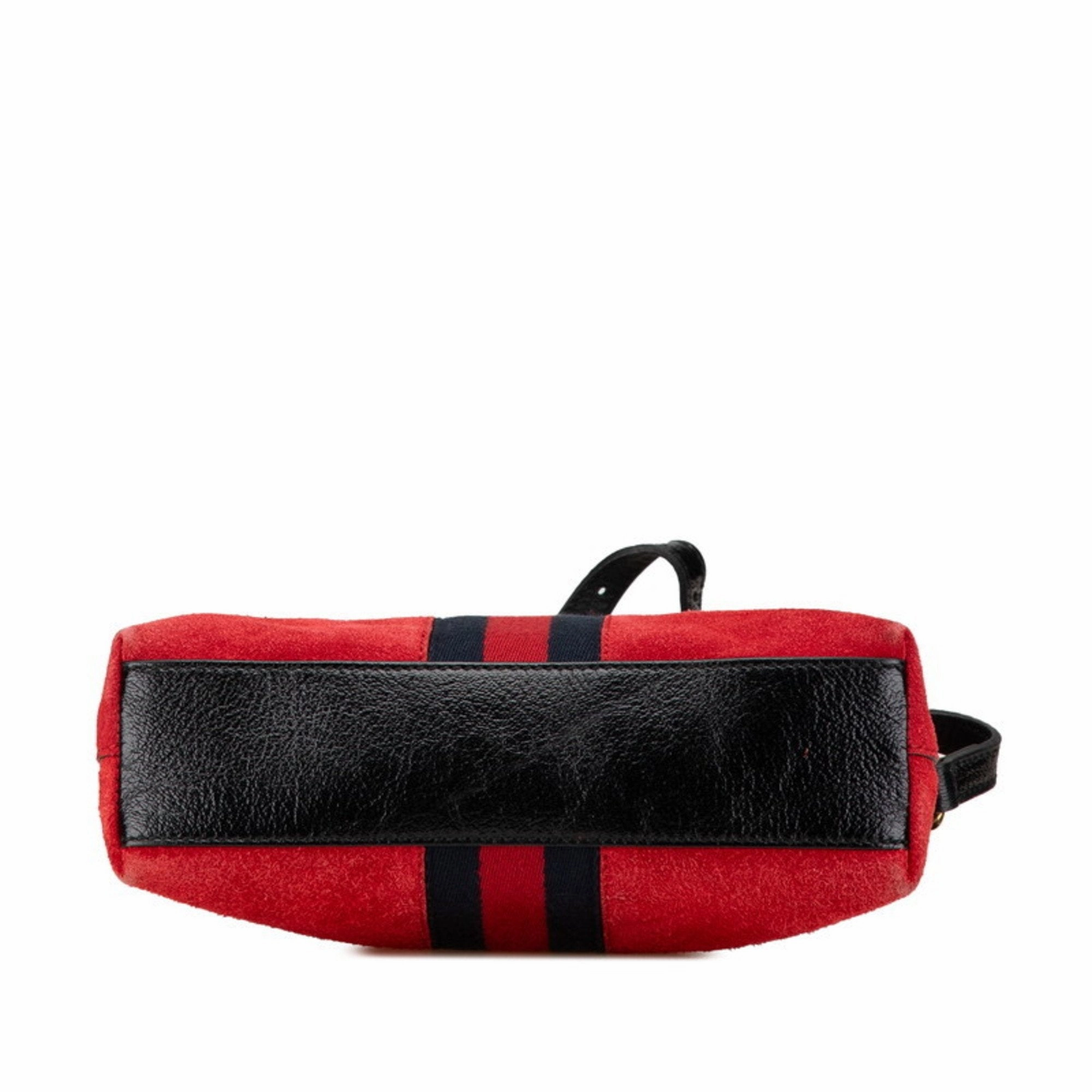 Gucci  Color Leather Suede Shoulder Bag (Pre-Owned)