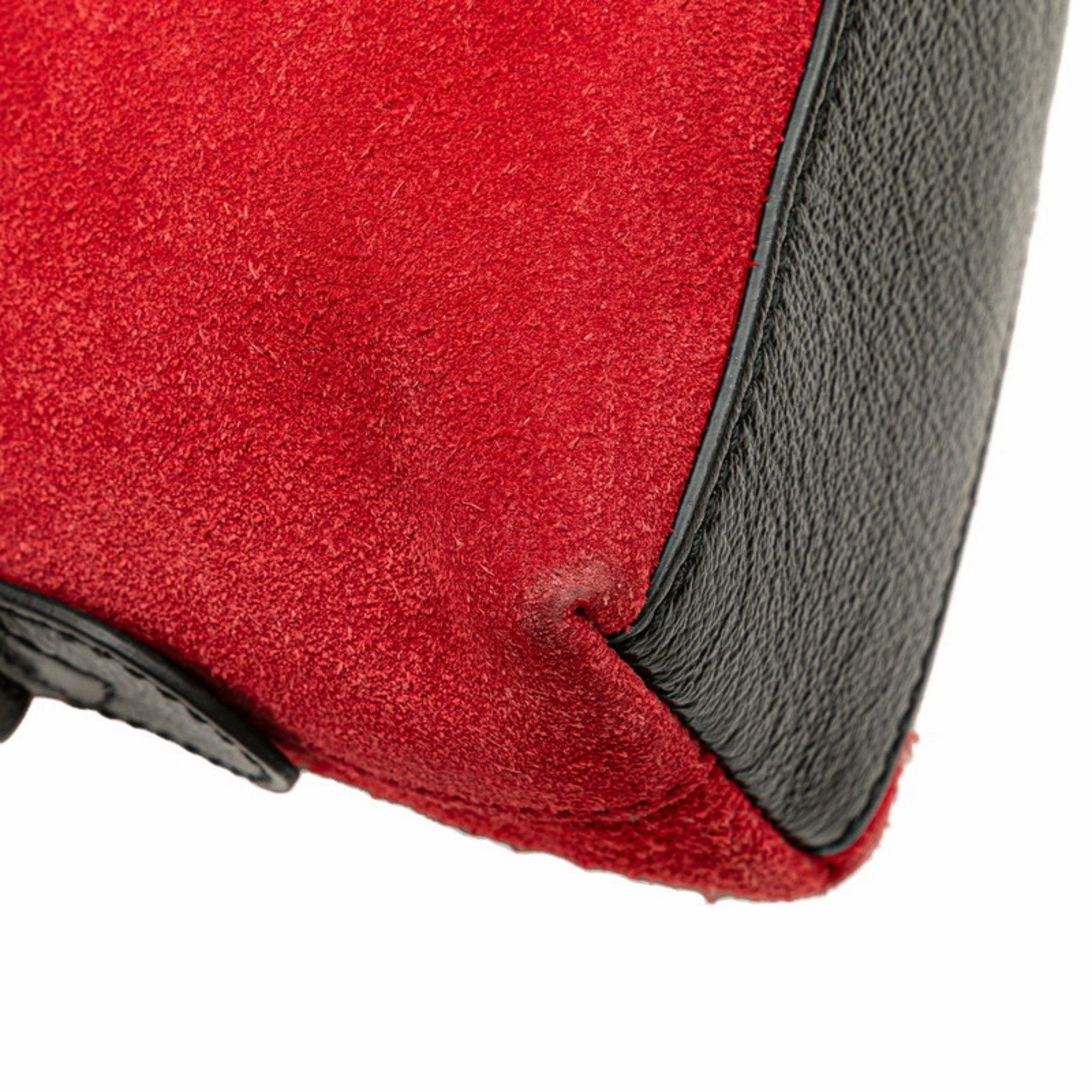 Gucci  Color Leather Suede Shoulder Bag (Pre-Owned)