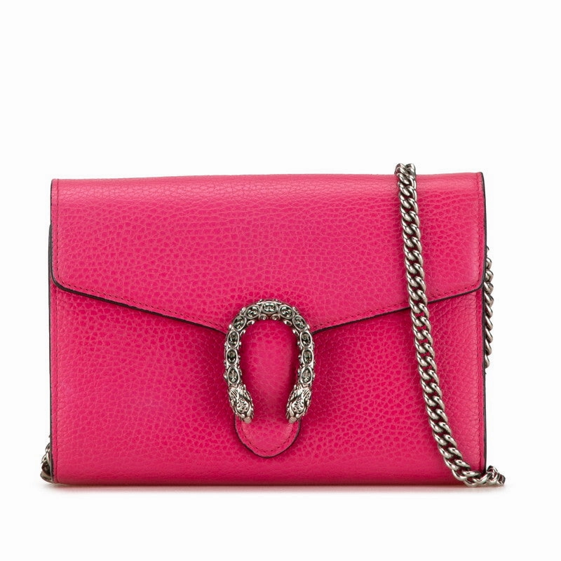 Gucci Dionysus Leather Chain Shoulder Wallet
