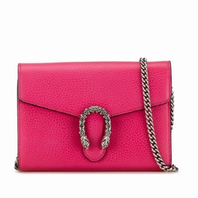 Gucci Dionysus Leather Chain Shoulder Wallet