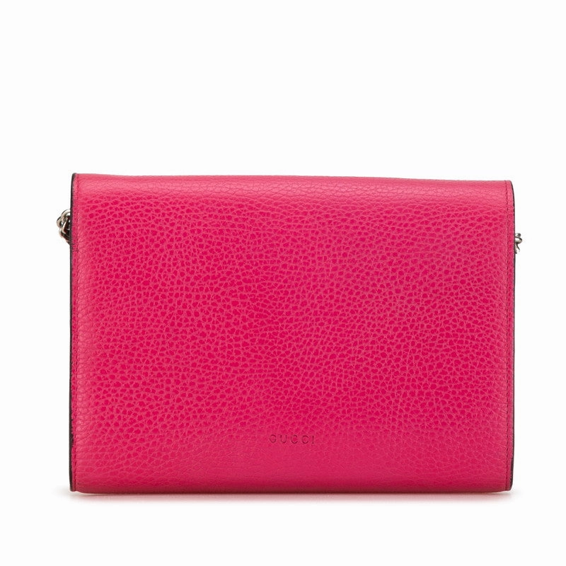 Gucci Dionysus Leather Chain Shoulder Wallet